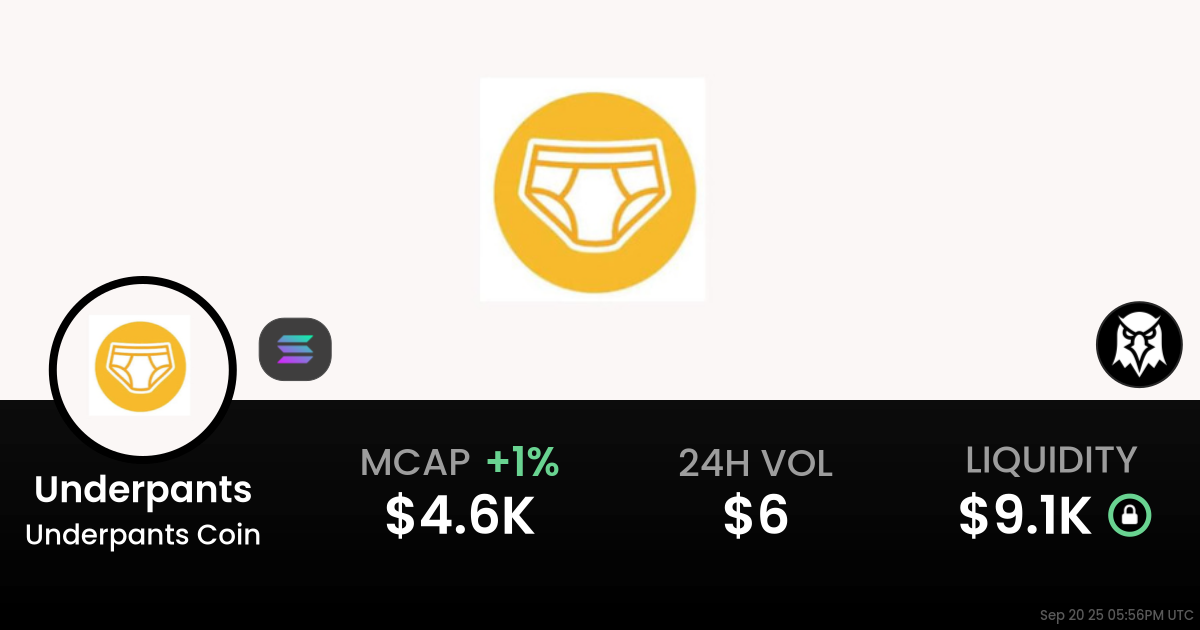 Underpants Coin (Underpants)