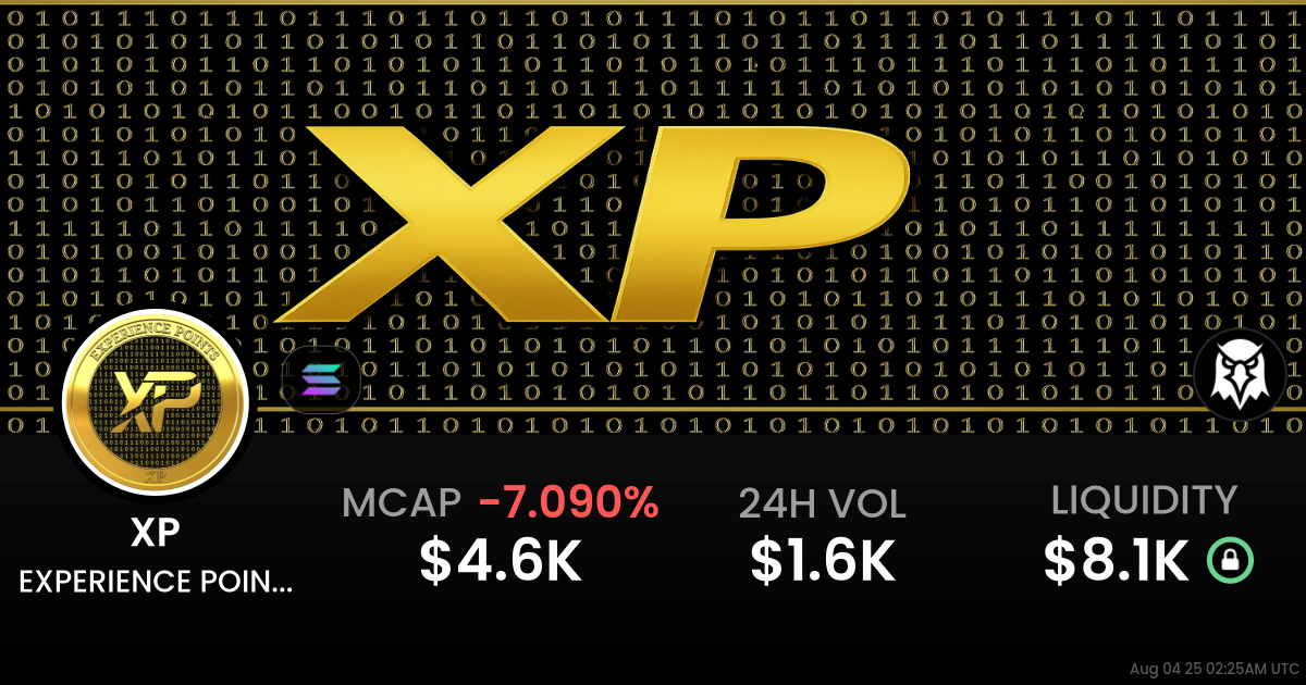 EXPERIENCE POINTS (XP)
