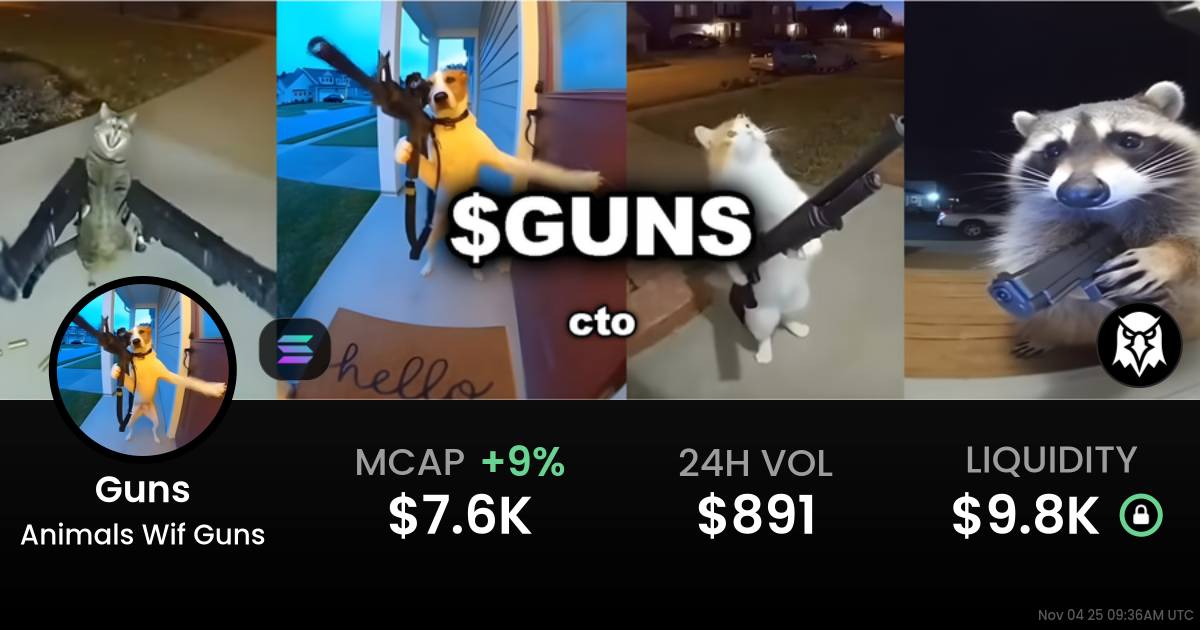 Animals Wif Guns (Guns)