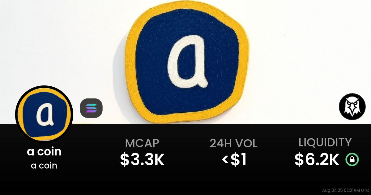 a coin (a coin)