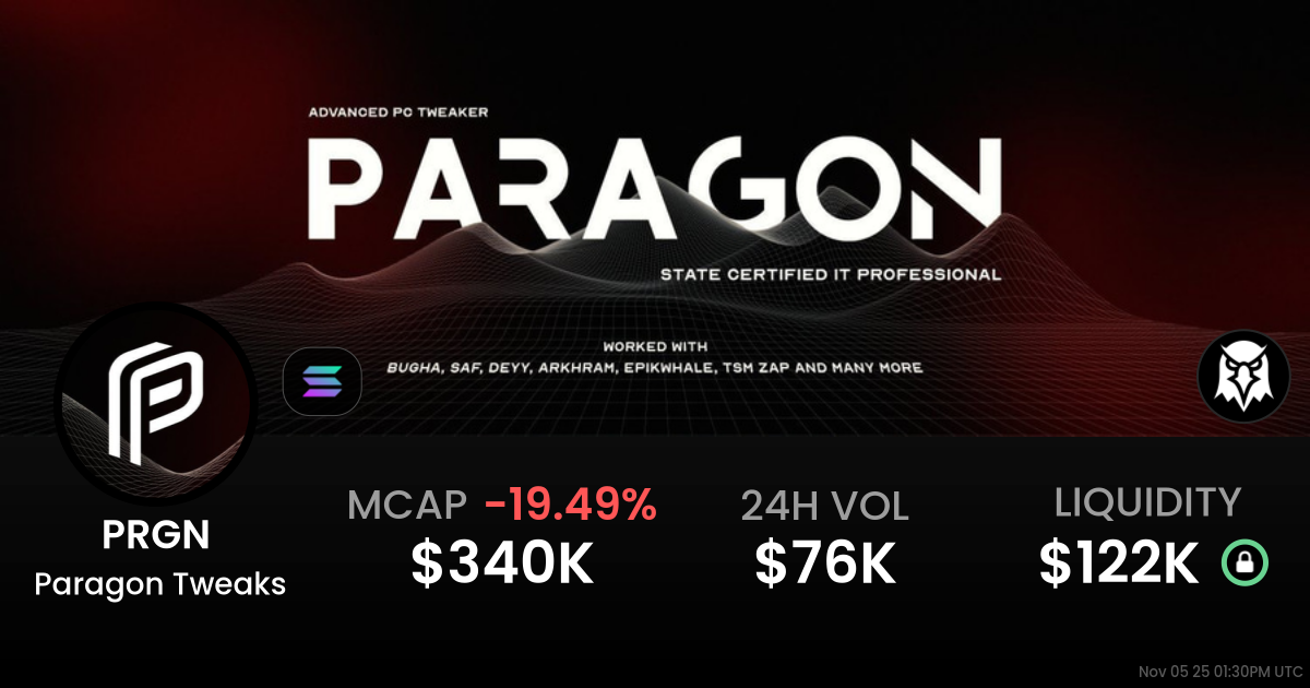 Paragon Tweaks (PARAGON)