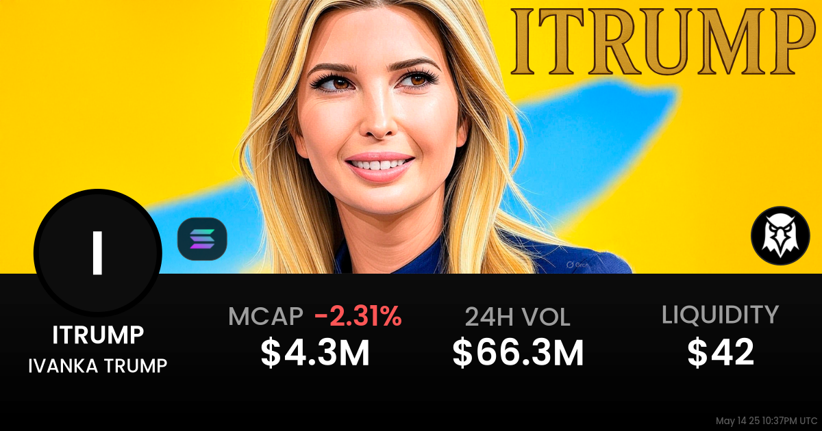 IVANKA TRUMP $ITRUMP alt=