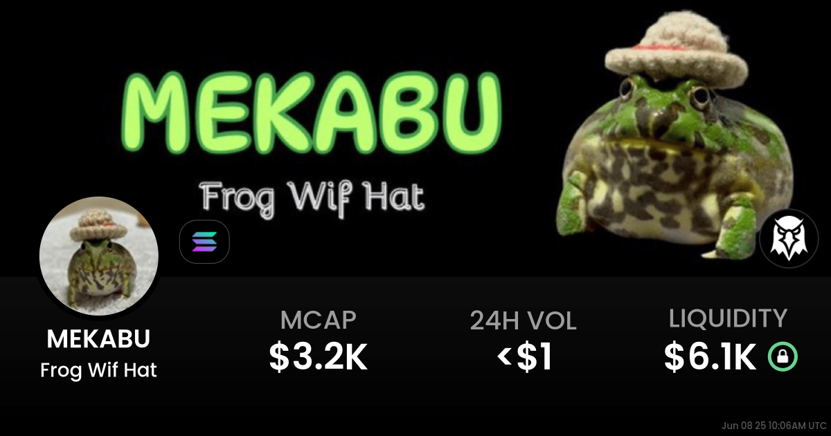 Frog Wif Hat (MEKABU)