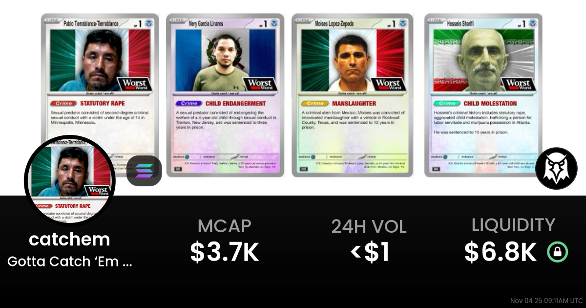 Gotta Catch ‘Em All (catchem)