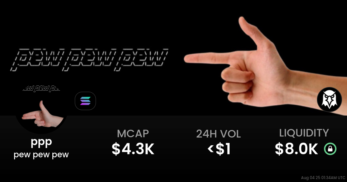 pew pew pew (ppp)