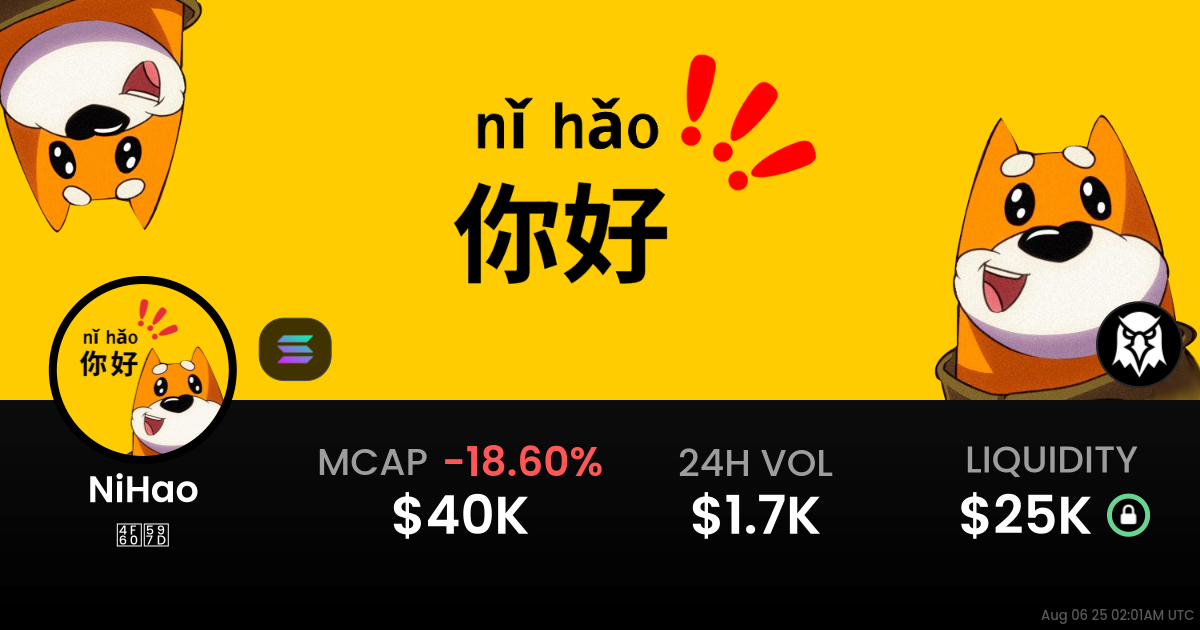 你好 (NiHao)
