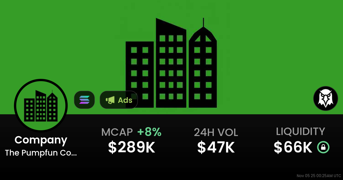 The Pumpfun Company (Company)