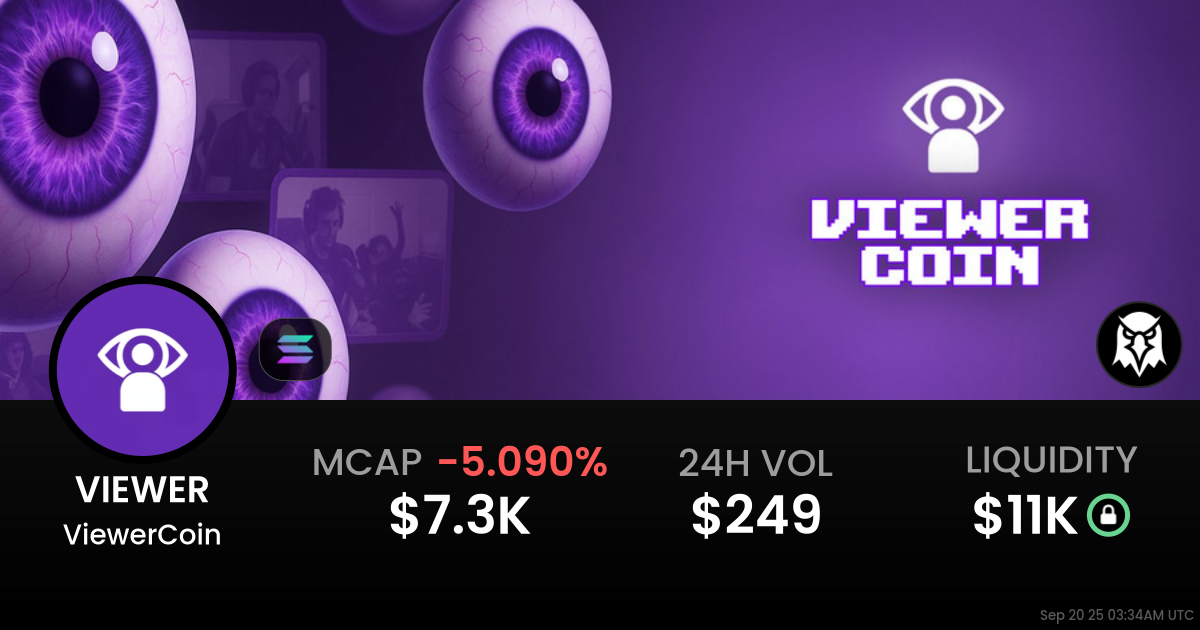 ViewerCoin (VIEWER)