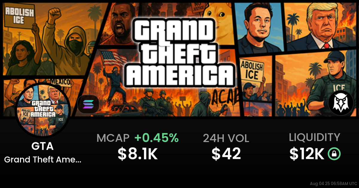 Grand Theft America (GTA)