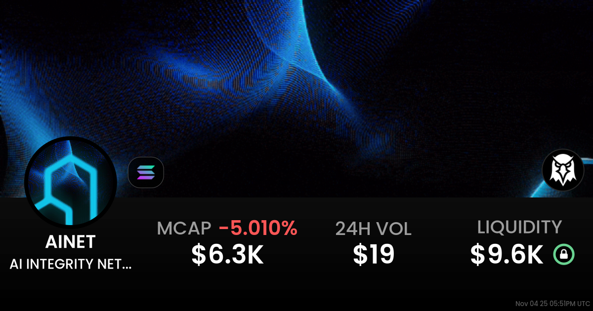 AI INTEGRITY NETWORK (AINET)