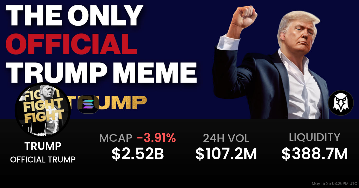 OFFICIAL TRUMP ($TRUMP)