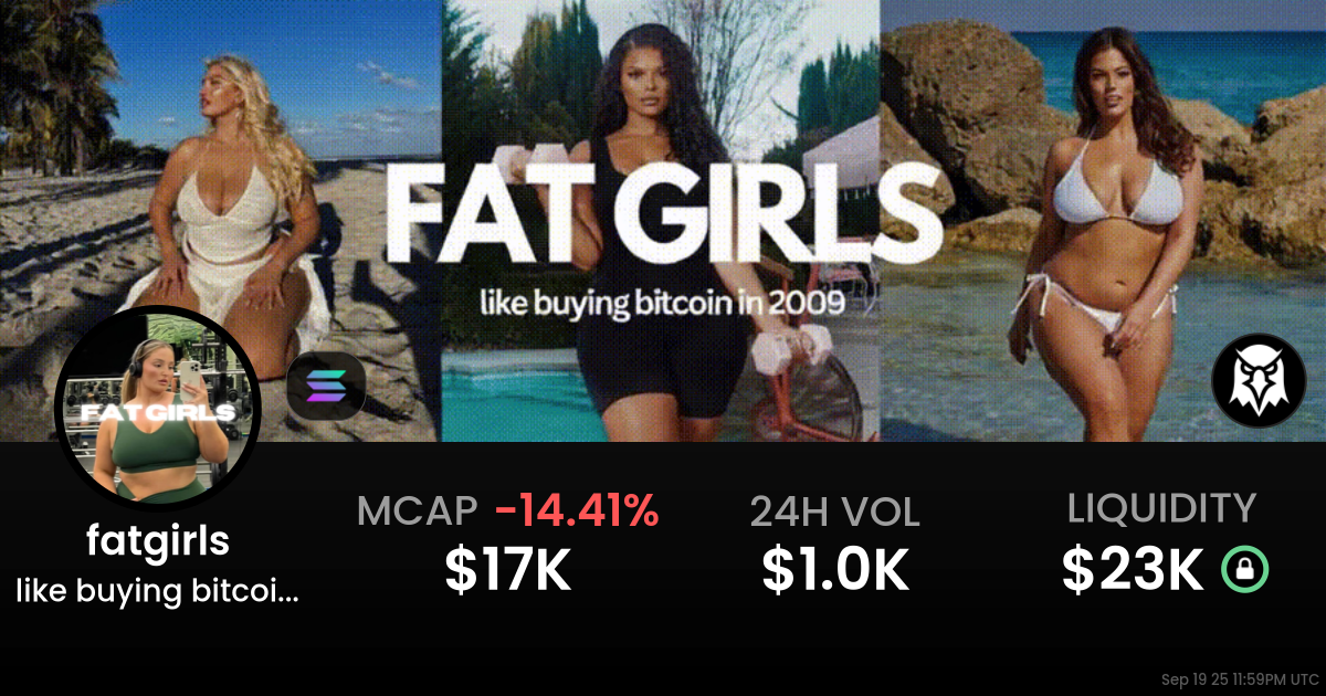 like buying bitcoin in 2009 (fatgirls)