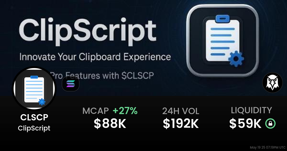 ClipScript (CLSCP)