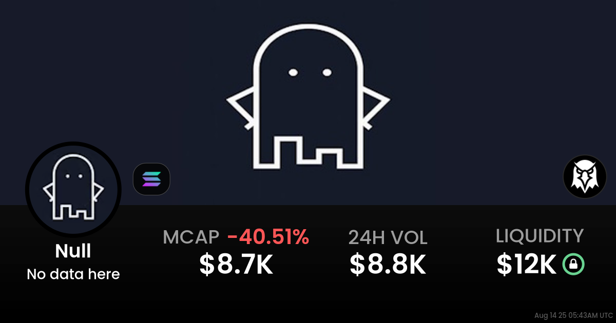 No data here (Null)