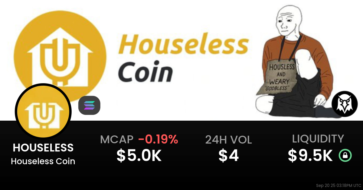 Houseless Coin (HOUSELESS)