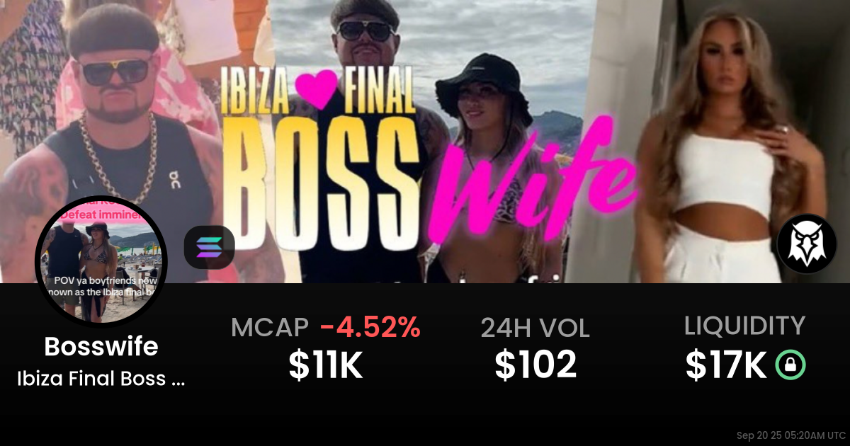Ibiza Final Boss Wife (Bosswife)
