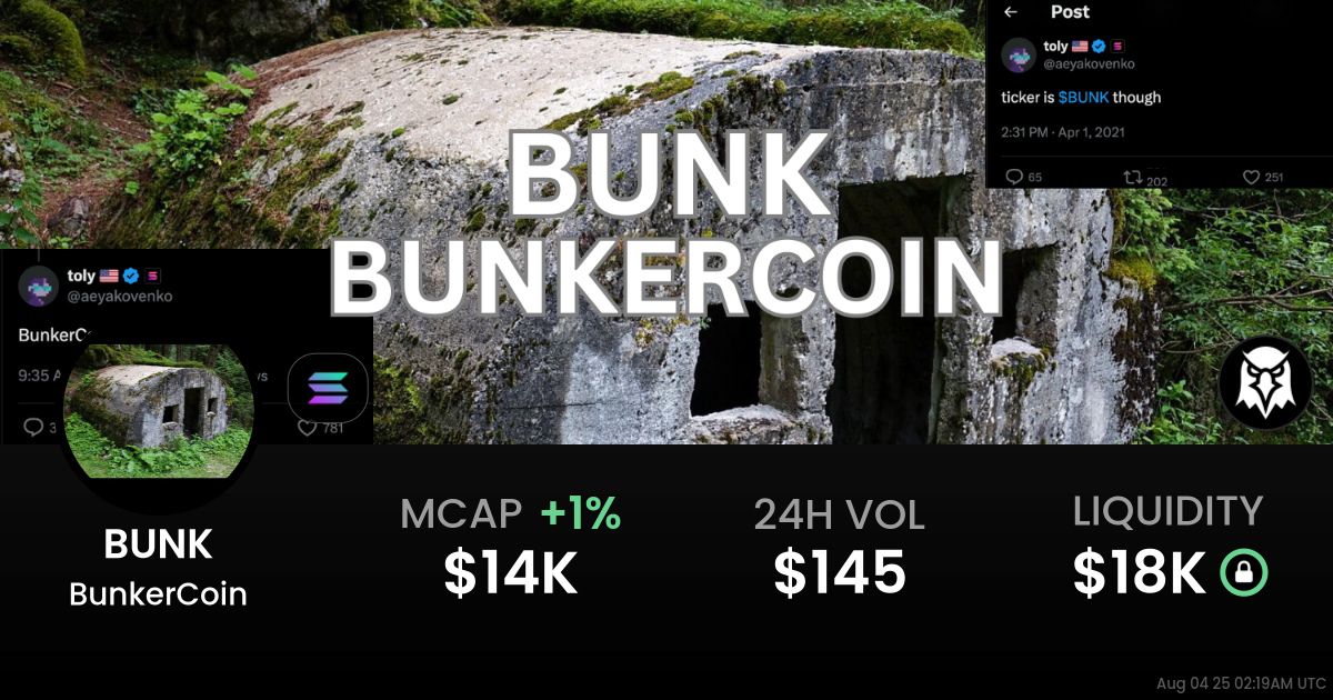 BunkerCoin (BUNK)