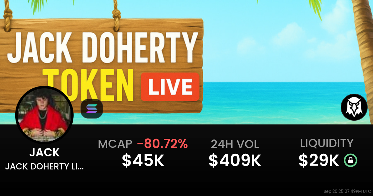 JACK DOHERTY LIVE (JACK)