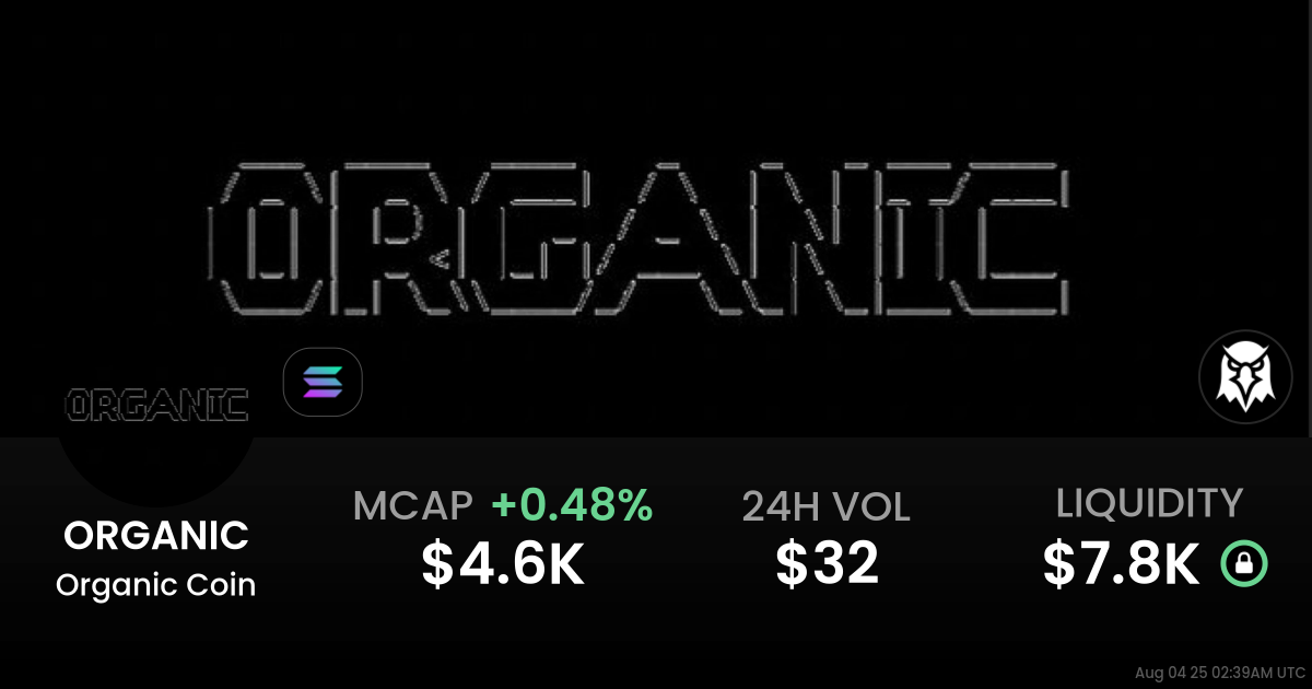 Organic Coin (ORGANIC)