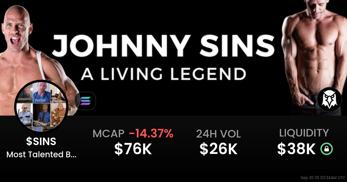Most Talented Bald Man  ($SINS)