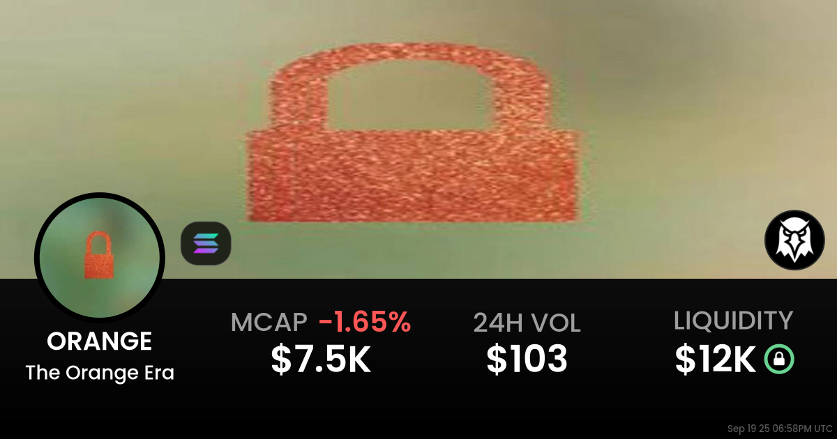 The Orange Era (ORANGE)