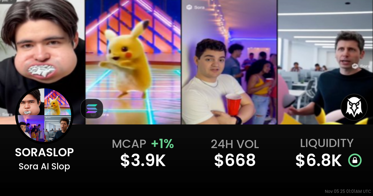 Sora AI Slop (SORASLOP)