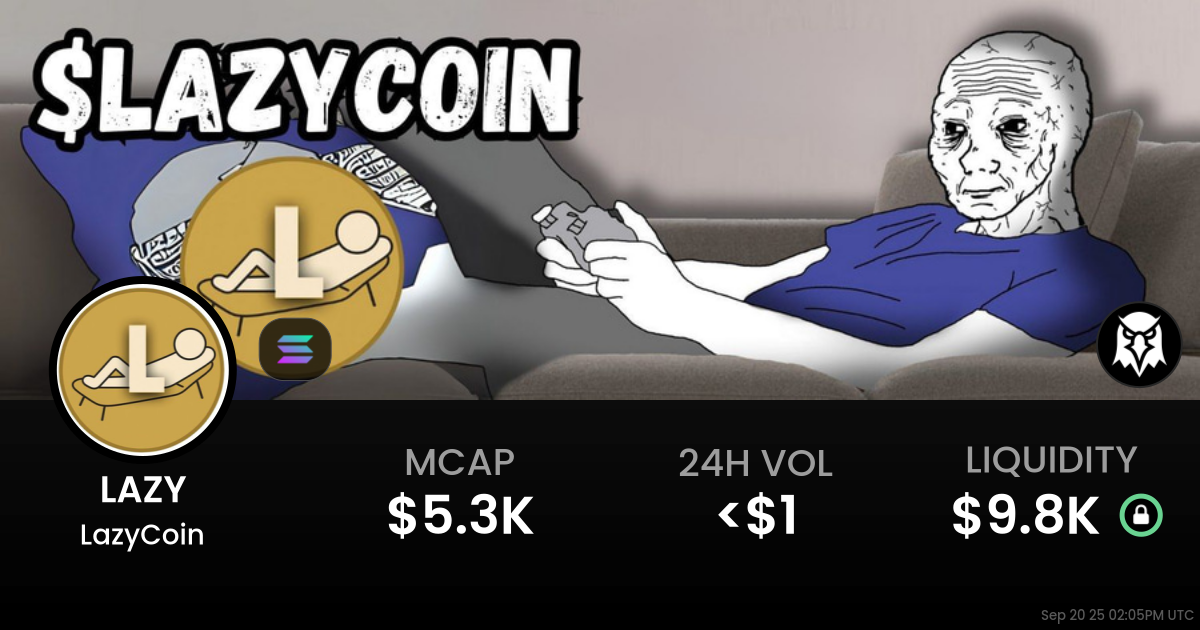 LazyCoin (LAZY)