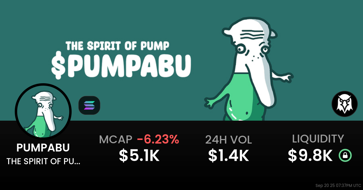 THE SPIRIT OF PUMP (PUMPABU)