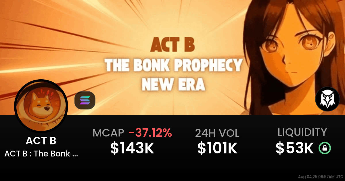 ACT B : The Bonk Prophecy (ACT B)