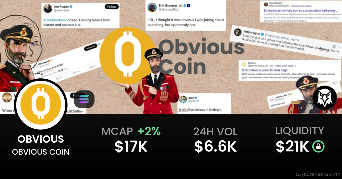 OBVIOUS COIN (OBVIOUS)