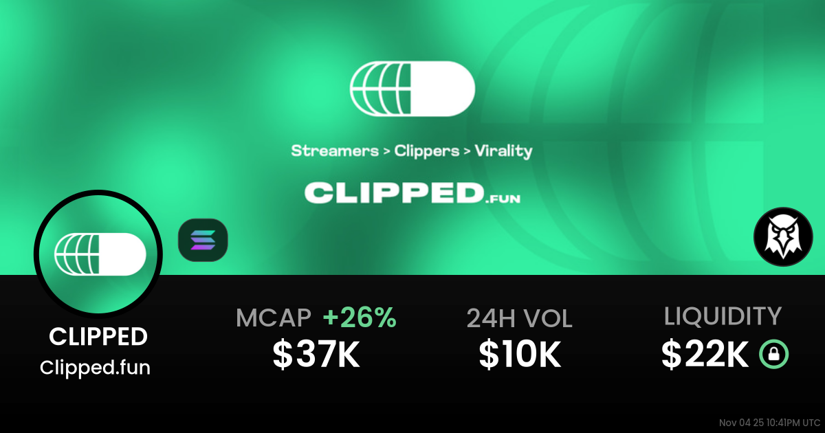 Clipped.fun  (CLIPPED)