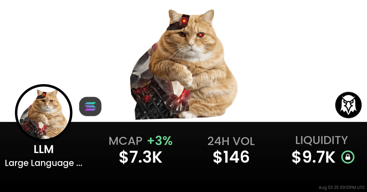 Large Language Meowdel (LLM)