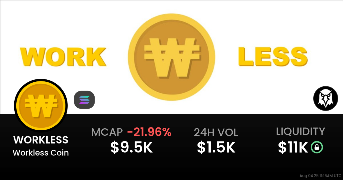 Workless Coin (WORKLESS)
