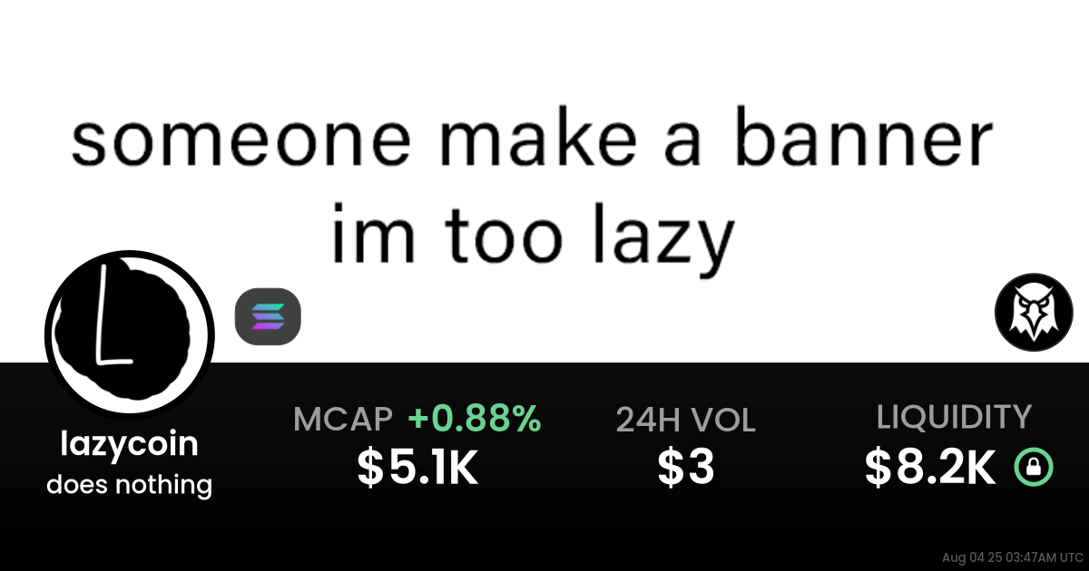 does nothing (lazycoin)