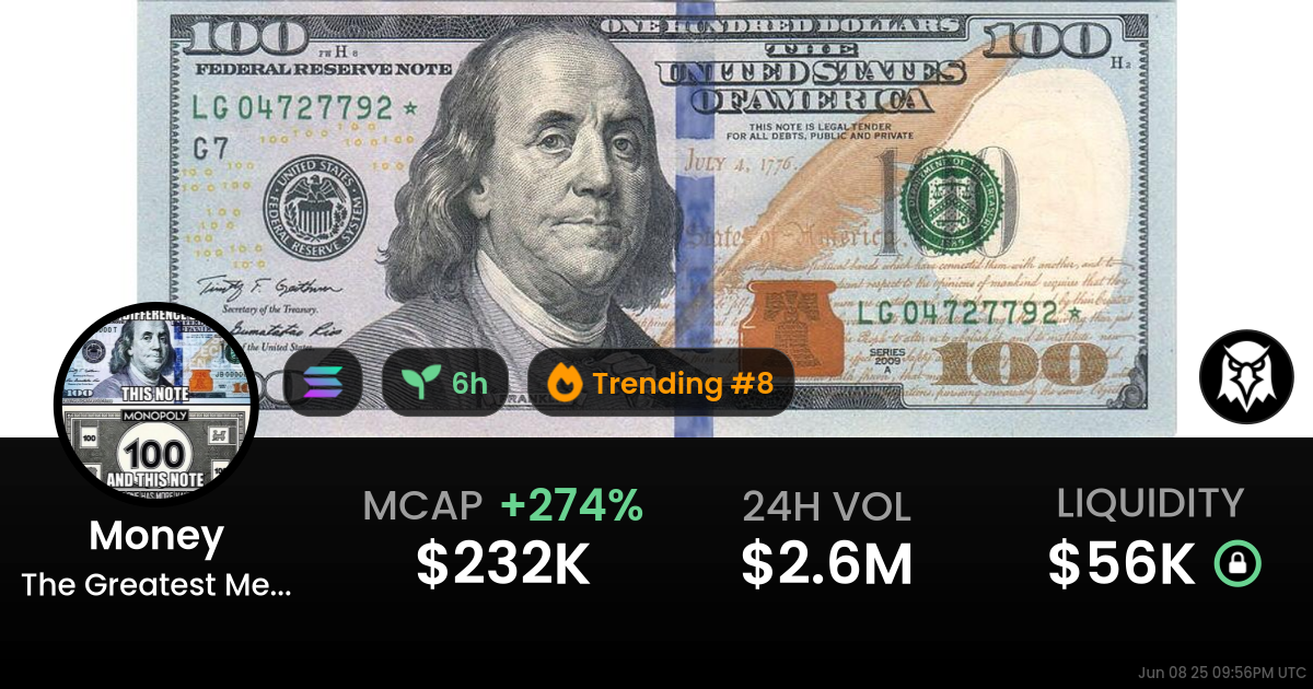 The Greatest Memecoin (Money)