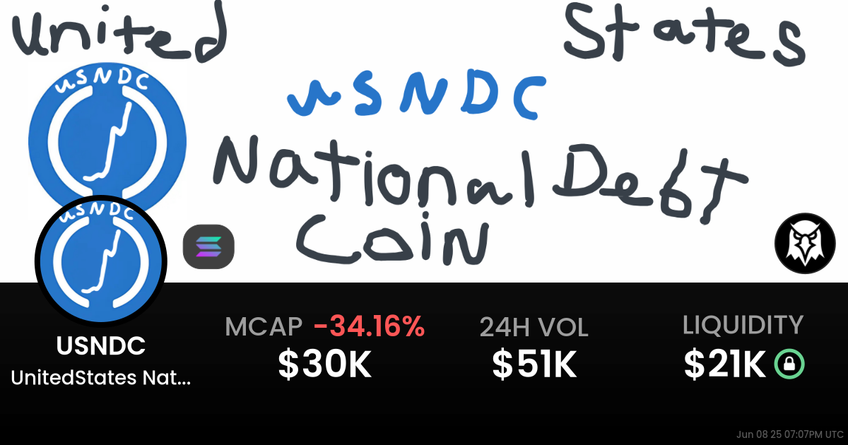 UnitedStates National Debt Coin  (USNDC)