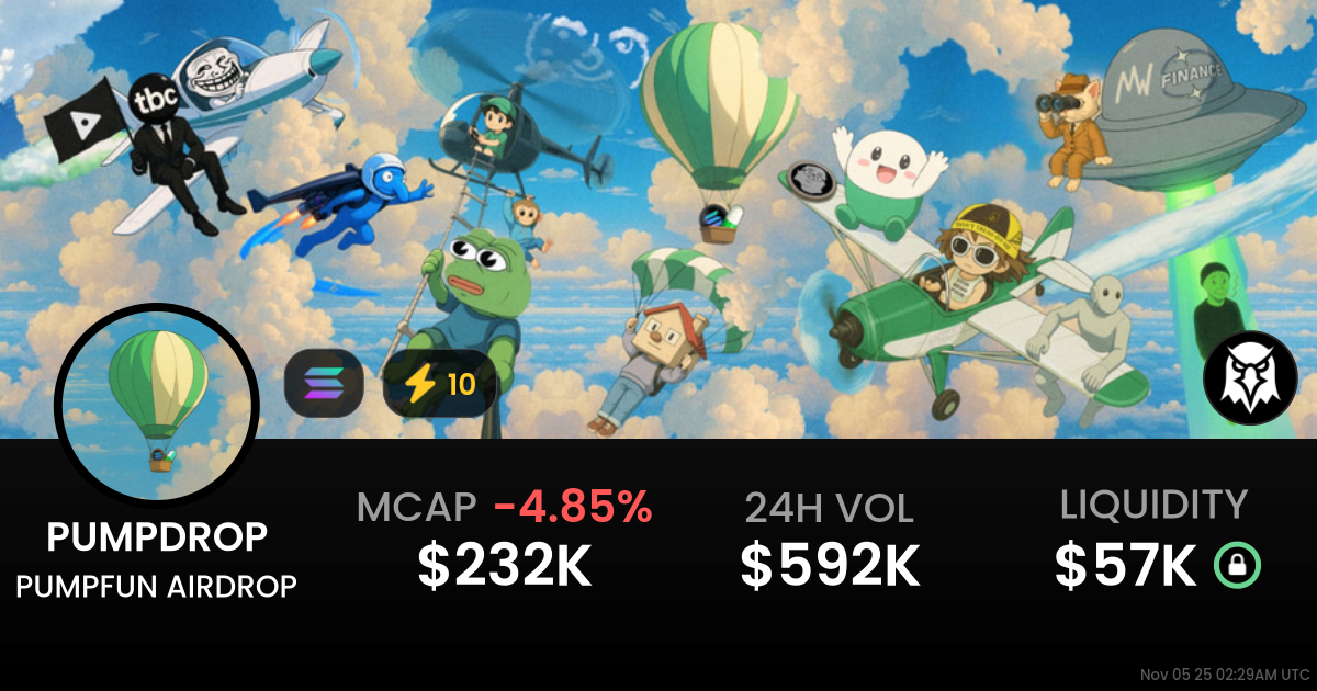 PUMPFUN AIRDROP (PUMPDROP)