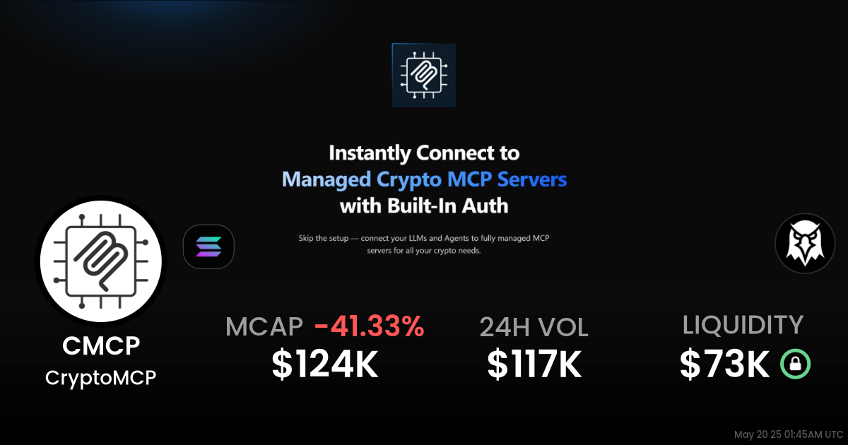 CryptoMCP (CMCP)