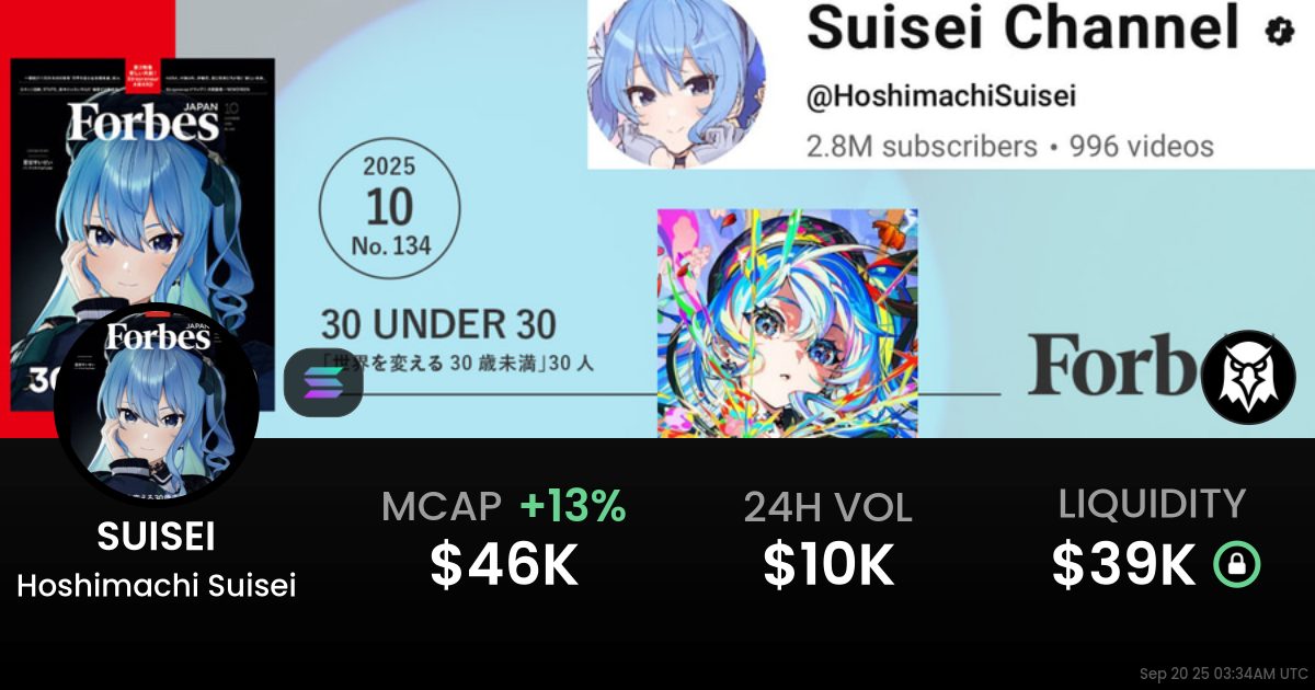 Hoshimachi Suisei (SUISEI)
