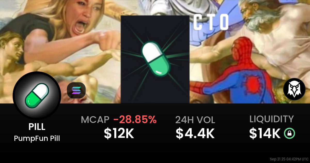 PumpFun Pill (PILL)