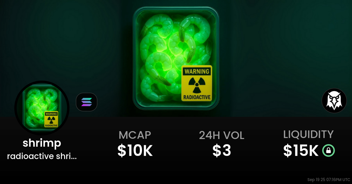 radioactive shrimp (shrimp)