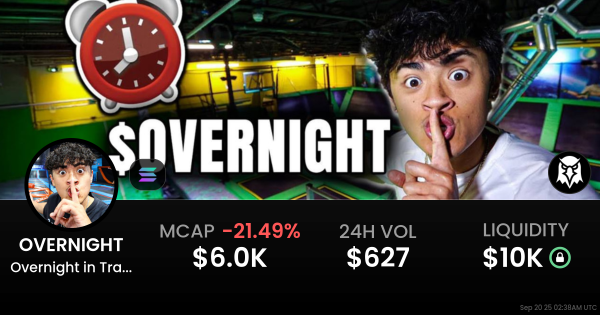 Overnight in Trampoline Park (OVERNIGHT)