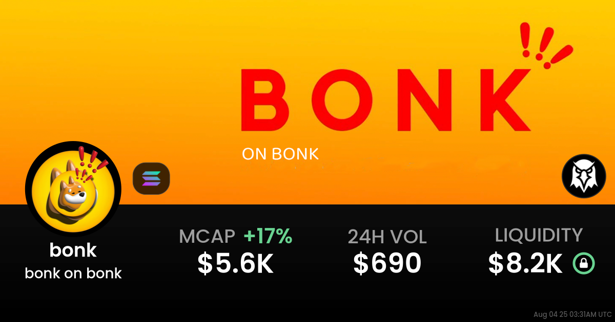 bonk on bonk (bonk)