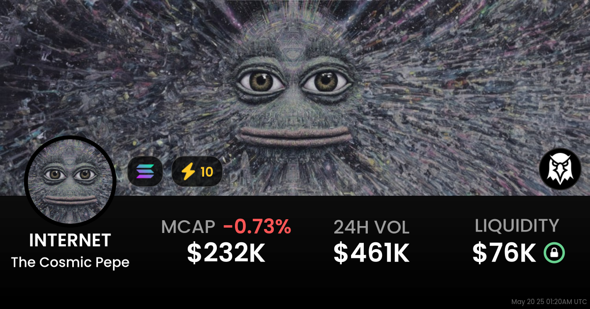 The Cosmic Pepe (INTERNET)