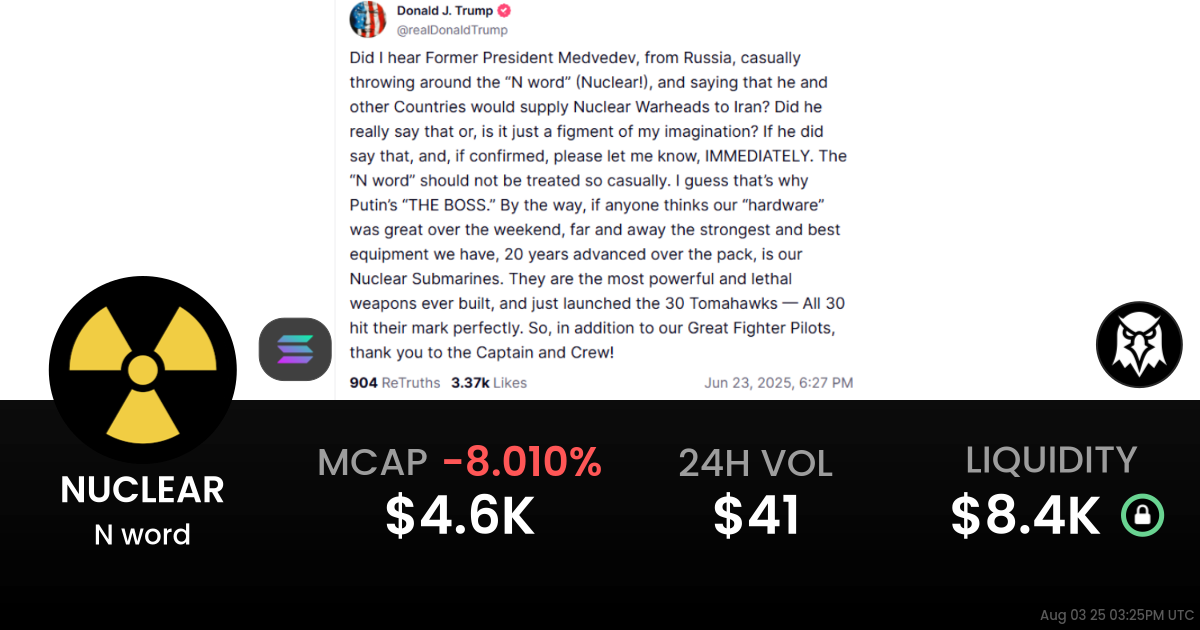 N word (NUCLEAR)