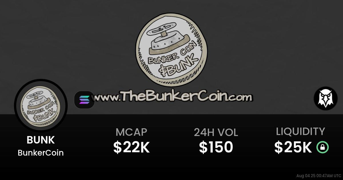 BunkerCoin (BUNK)