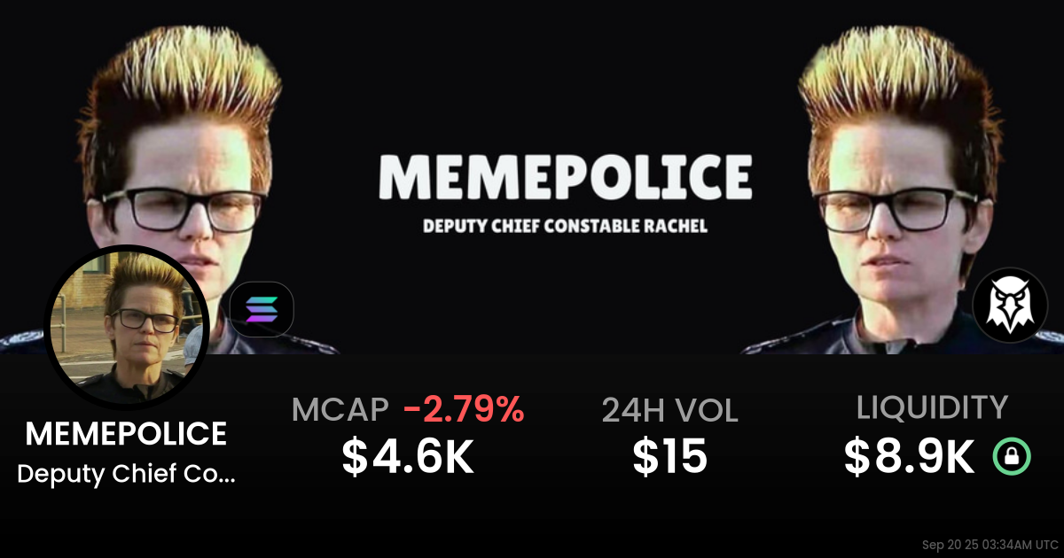 Deputy Chief Constable Rachel  (MEMEPOLICE)