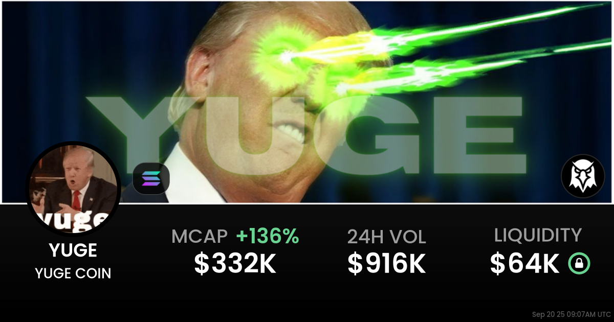 YUGE COIN (YUGE)
