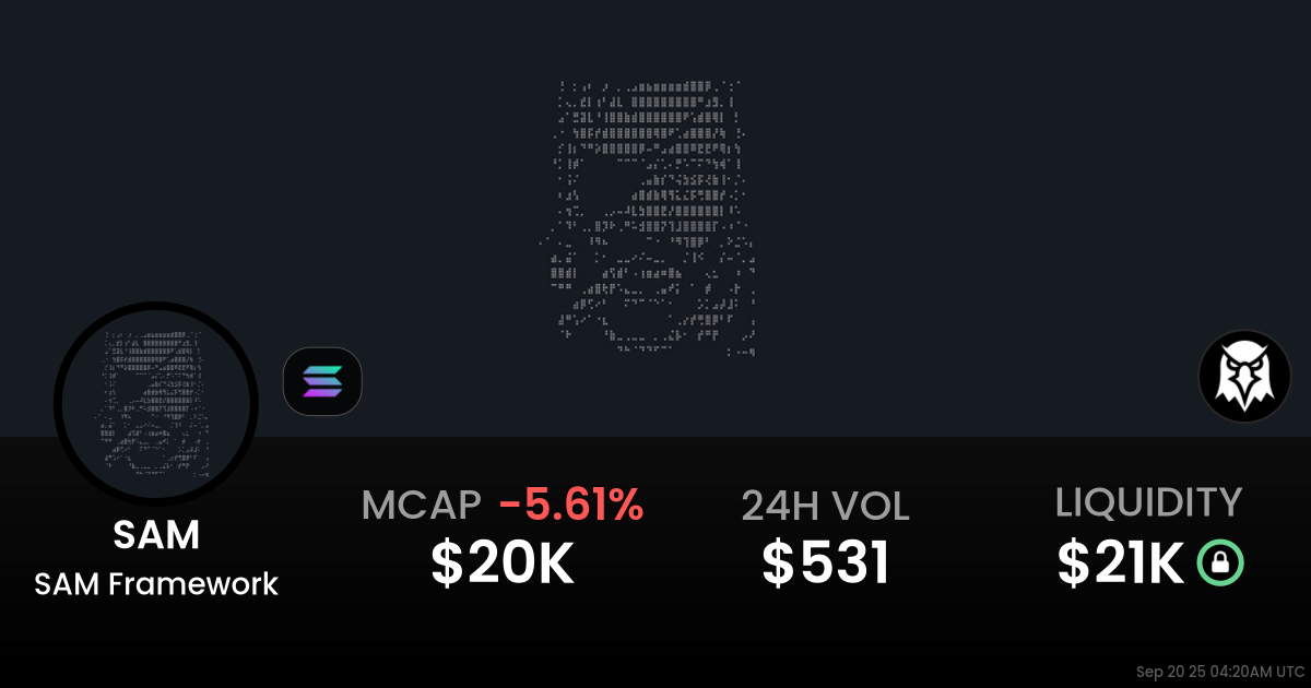 SAM Framework (SAM)