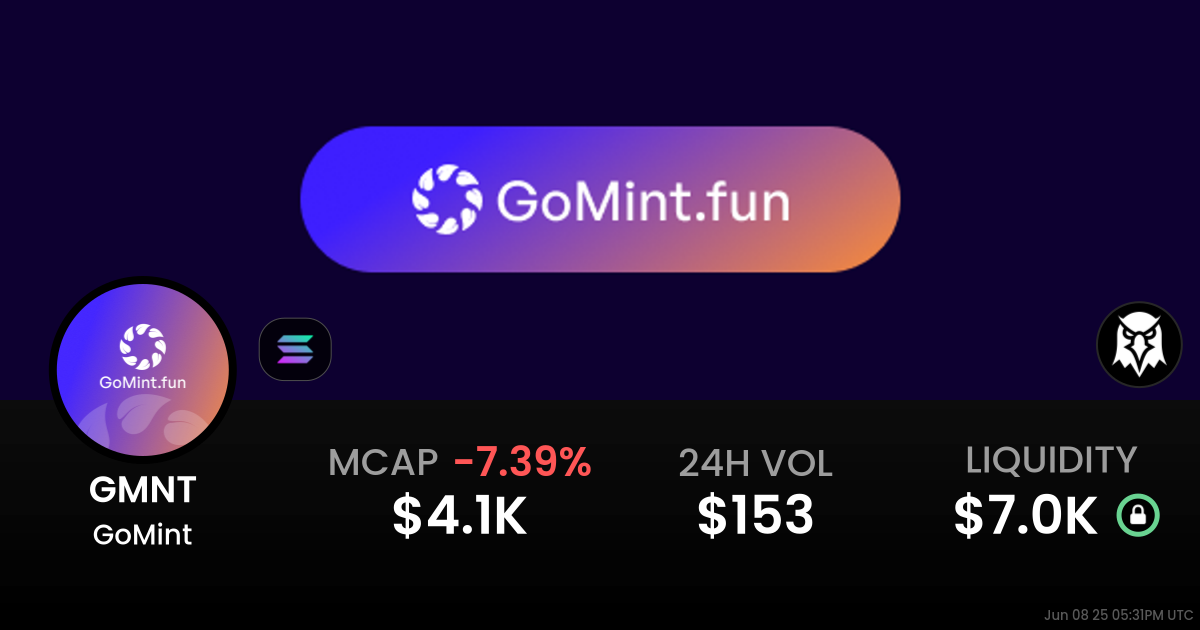 GoMint (GMNT)